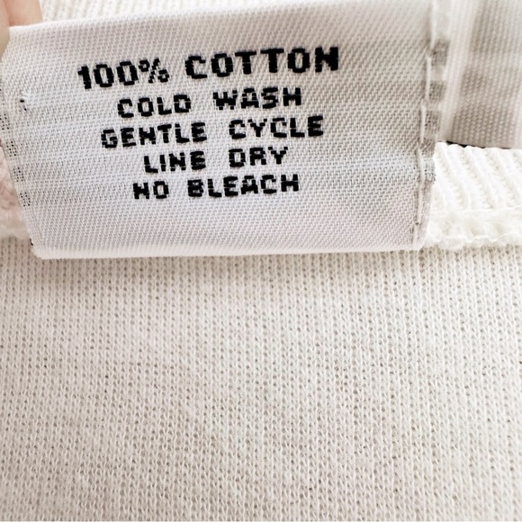 Vintage Jacket Embroidered Tennis White Gold Retro Medium - Picture 6 of 9